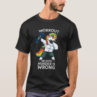 Training, weil Mord ist falsch lustig Unicorn Gym