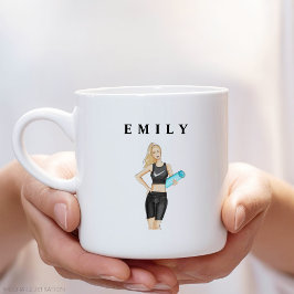 Training, Yoga, Brauch Jumbo-Tasse