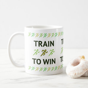 Training zum Spaß beim Laufen Tasse