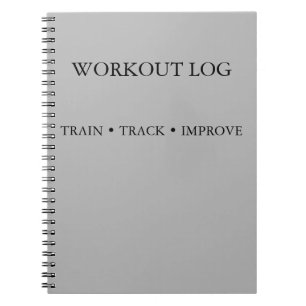 Trainings-Tracker & Trainingsjournal Notizblock