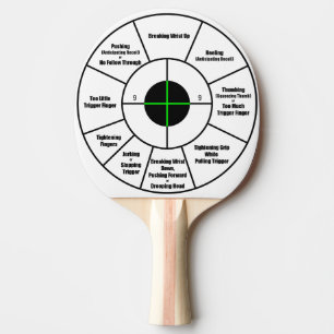 Trainings-Ziel Tischtennis Schläger