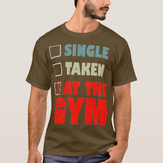 Trainingsgrafik für Fitness-Abhängige T-Shirt