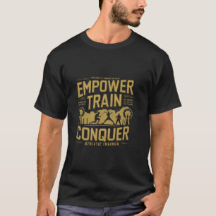 Trainingsgymnastiktrainer Eroberer Erotik Fitness T-Shirt