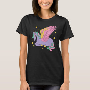 Trainingskern Fairy Grunge Retro Einhorn Männer Fr T-Shirt