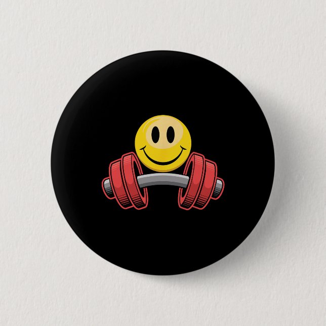 Trainingskraft-Ruheling-Gym-Gesicht Gewitterungsmo Button (Vorderseite)