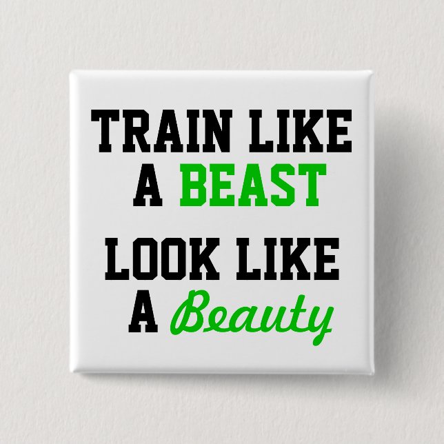Trainingsmotivation Button (Vorderseite)