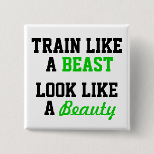 Trainingsmotivation Button