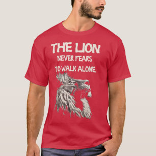 Trainingsmotivation Leistung Gewicht Löwe nie F T-Shirt