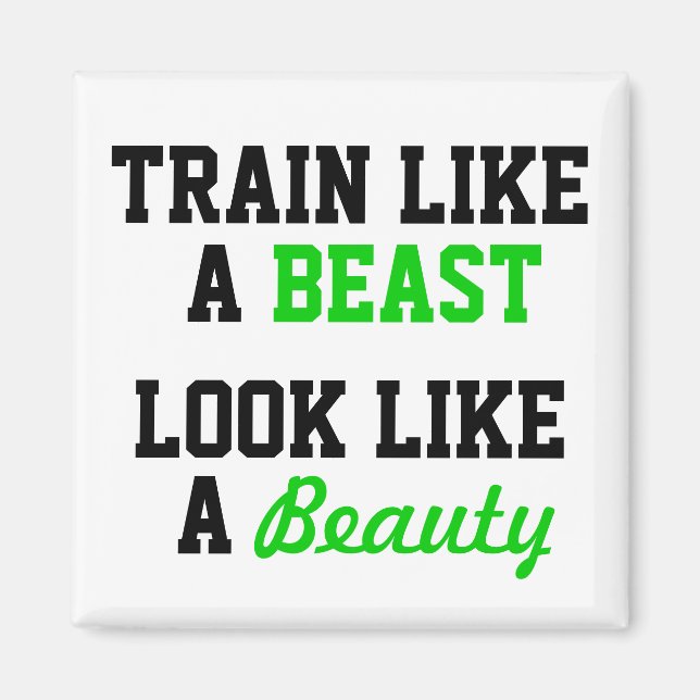 Trainingsmotivation Magnet (Vorne)