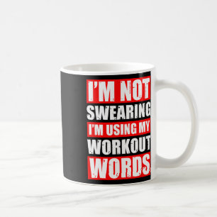Trainingssprache Sportym Witzige Bodybuilding Kaffeetasse