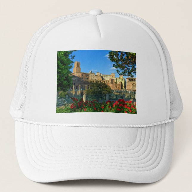Trajans Forum, Traiani, Rom, Italien Truckerkappe (Vorderseite)