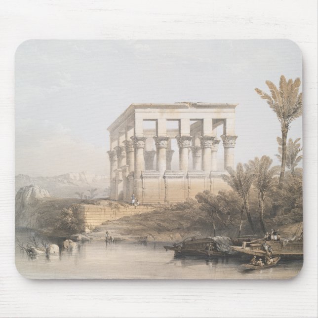 Trajans Kiosk, hypaethral Tempel in Philae Egypt Mousepad (Vorne)