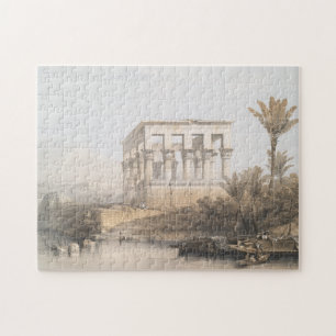 Trajans Kiosk, hypaethral Tempel in Philae Egypt Puzzle