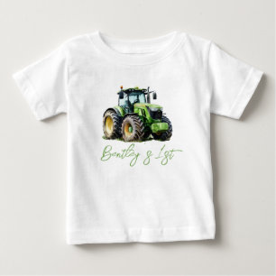 Traktor 1. Geburtstag Party Fun Farm Baby T-shirt