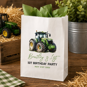 Traktor 1. Geburtstag Party Fun Farm Geschenktütchen