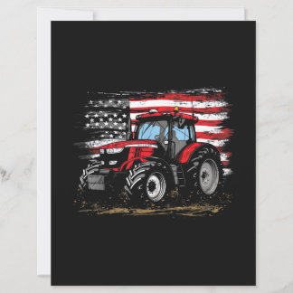 Traktor Amerikanische Vintage-Farm Landwirtschaft