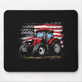 Traktor Amerikanische Vintage-Farm Landwirtschaft Mousepad