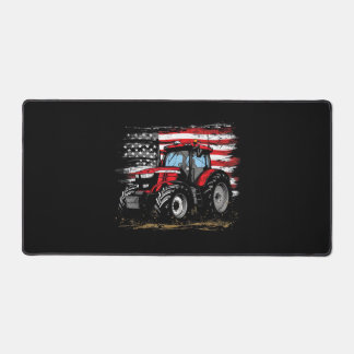 Traktor Amerikanischer Vintage Bauernhof Landwirts Schreibtischunterlage