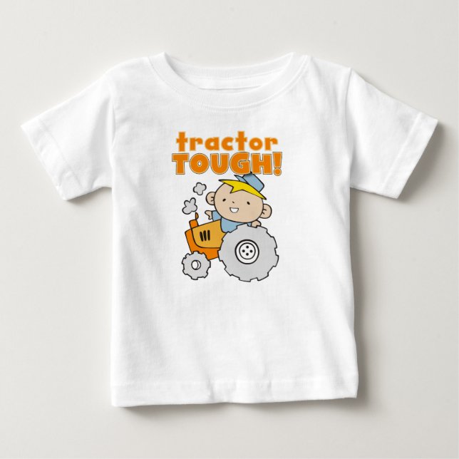 Traktor Baby T-shirt (Vorderseite)