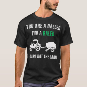 Traktor Bauer Heubauer Ballenpresse Lustiger T T-Shirt