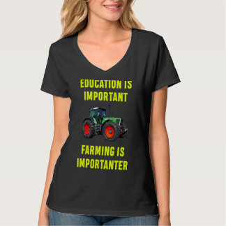 Traktor Bauer Kinder Landwirtschaft Landwirtschaft T-Shirt
