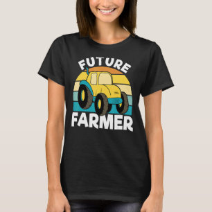 Traktor Boys Girls Retro Vintag Style Future Fab T-Shirt