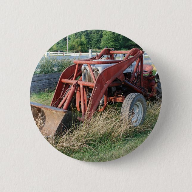 Traktor Button (Vorderseite)