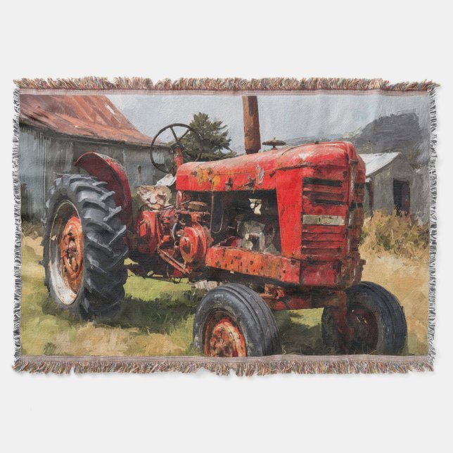 Traktor Decke (Vorderseite)