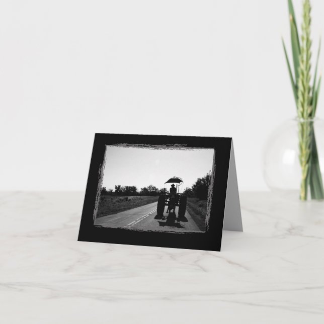 Traktor-Erinnerungen Karte (Vorderseite)