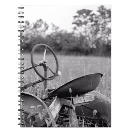 Traktor für Langgras Notizblock