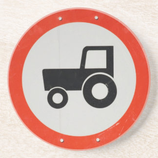 Traktor Getränkeuntersetzer