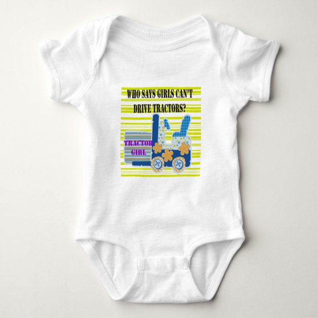 Traktor Girl Tshirts und Geschenke (Vorderseite)