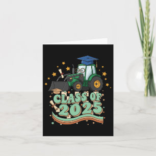 Traktor Graduate Cl von 2025 Kids Mens Womens Grad Karte