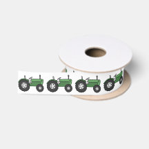 Traktor Grün Vintage