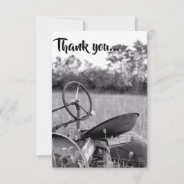 Traktor in Longrasen Vielen Dank, Karten