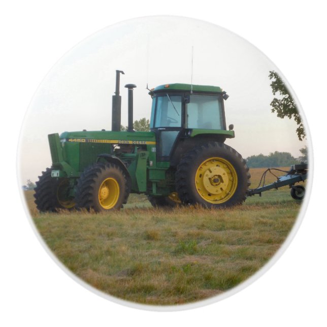Traktor  keramikknauf (Vorderseite)