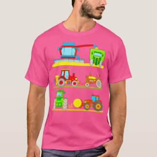 Traktor Mähdrescher Jungen T-Shirt