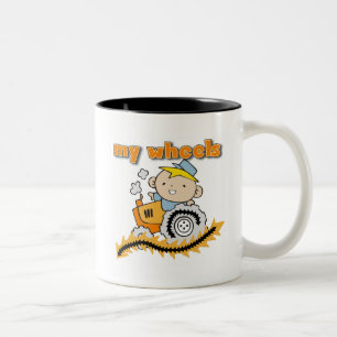 Traktor meine Rad-T-Shirts und Geschenke Zweifarbige Tasse