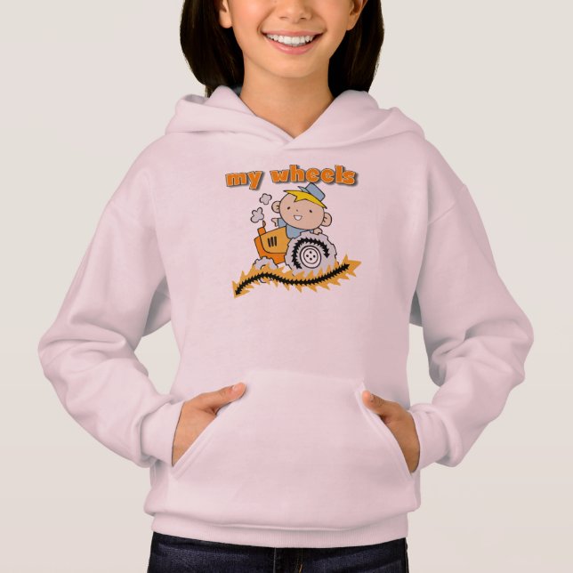 Traktor meine Räder Hoodie (Vorderseite)