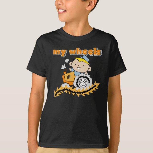 Traktor meine Räder T-Shirt (Vorderseite)
