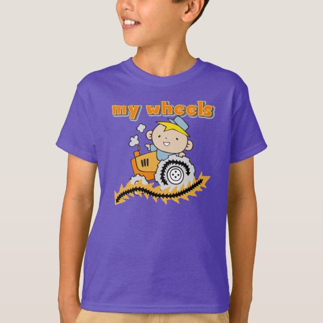 Traktor meine Räder T-Shirt (Vorderseite)