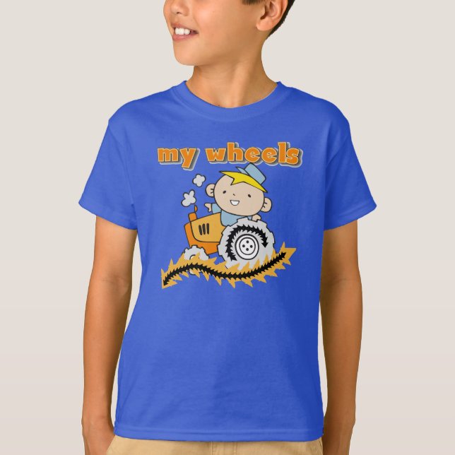 Traktor meine Räder T-Shirt (Vorderseite)