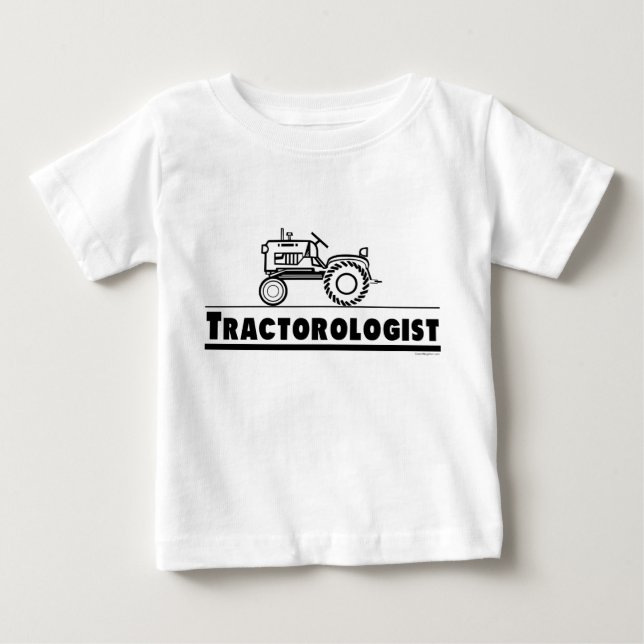 Traktor Ologin RED Baby T-shirt (Vorderseite)