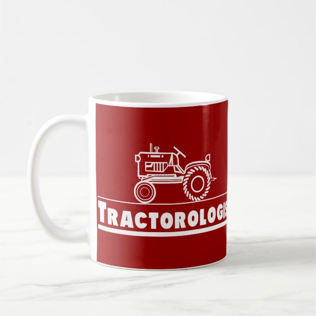 Traktor Ologin RED Kaffeetasse (Links)