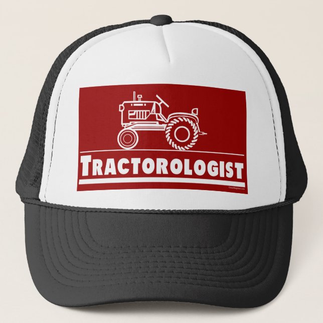 Traktor Ologin RED Truckerkappe (Vorderseite)