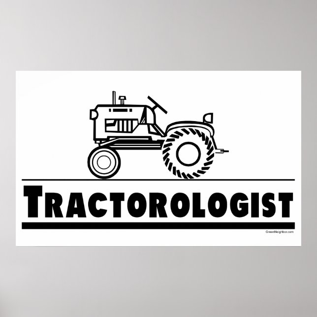 Traktor Ologist Poster (Vorne)