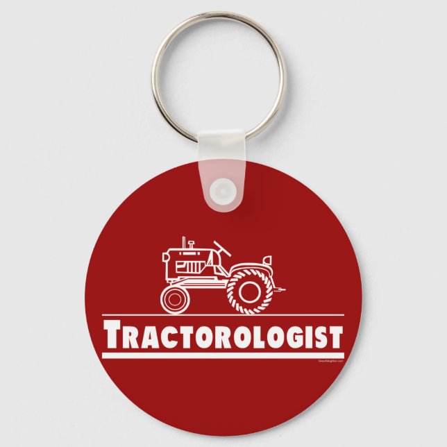 Traktor Ologist RED Schlüsselanhänger (Vorderseite)