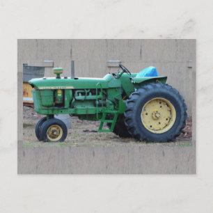 Traktor Postkarte