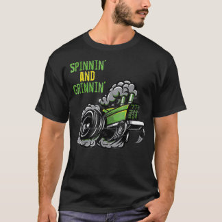 Traktor PullingSpinnin und Grinnin Pull T-Shirt