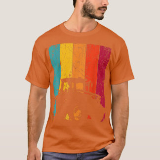 Traktor Retro Traktor, Vintager Bauer Bauer Tracto T-Shirt